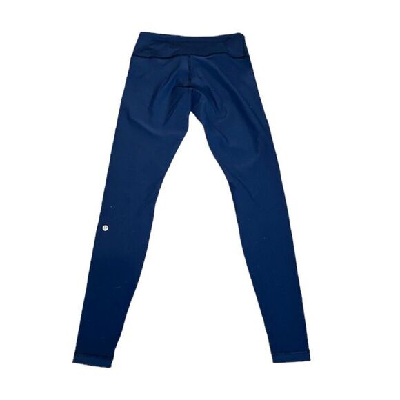 Lululemon Wunder Under Pant (Reversible) Cadet Blue 6 - Picture 6 of 10